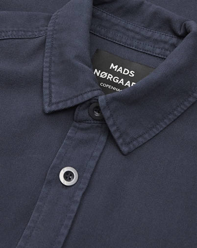 Mads Nørgaard - Dyed Canvas Skyler Jakke - Parisian Night